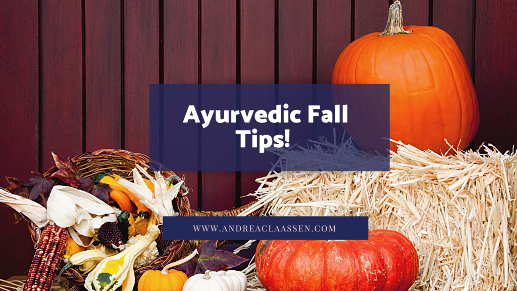 Ayurvedic Fall Tips For Each Dosha Andrea Claassen