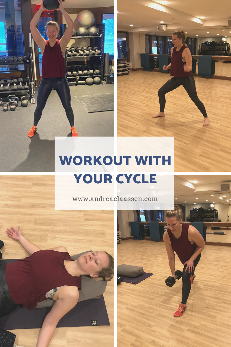 workout with your cycle