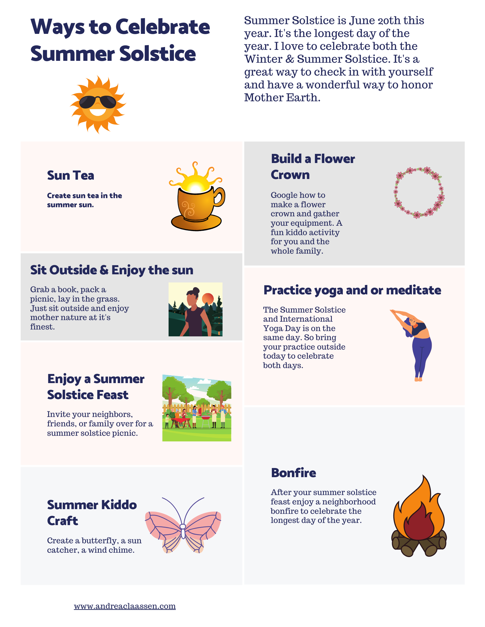Ways to Celebrate Summer Solsticewebsite