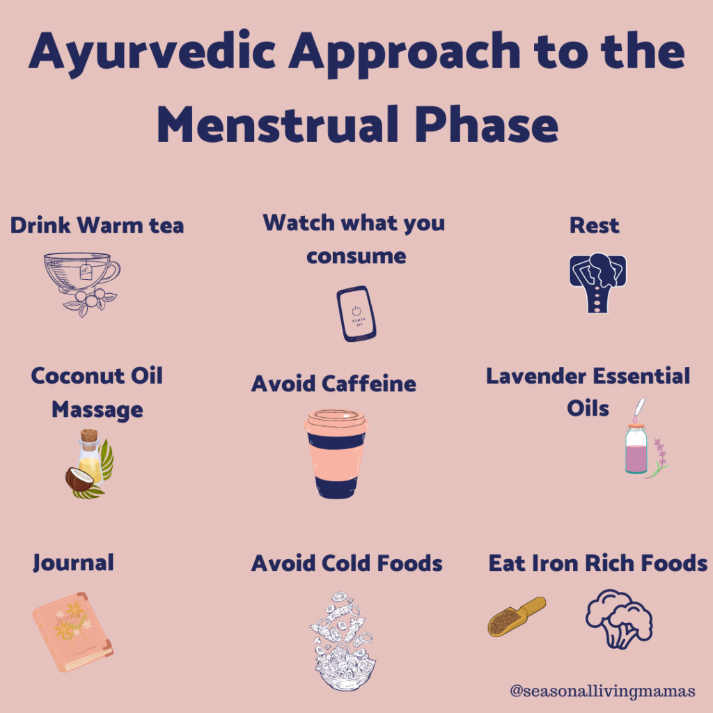 Ayurvedic Approach to menstrual phase