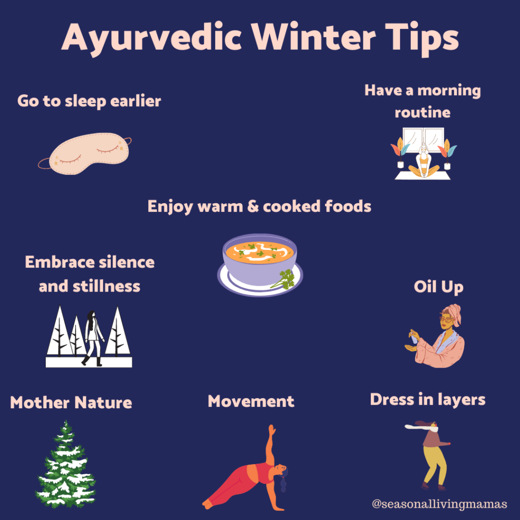 Ayurvedic routines for the Winter season ⋆ Andrea Claassen
