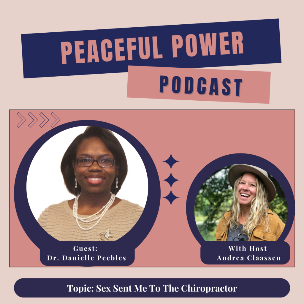 Dr. Danielle Peebles Sex Sent Me to the Chiropractor ⋆ Andrea Claassen