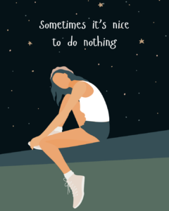 Doing nothing